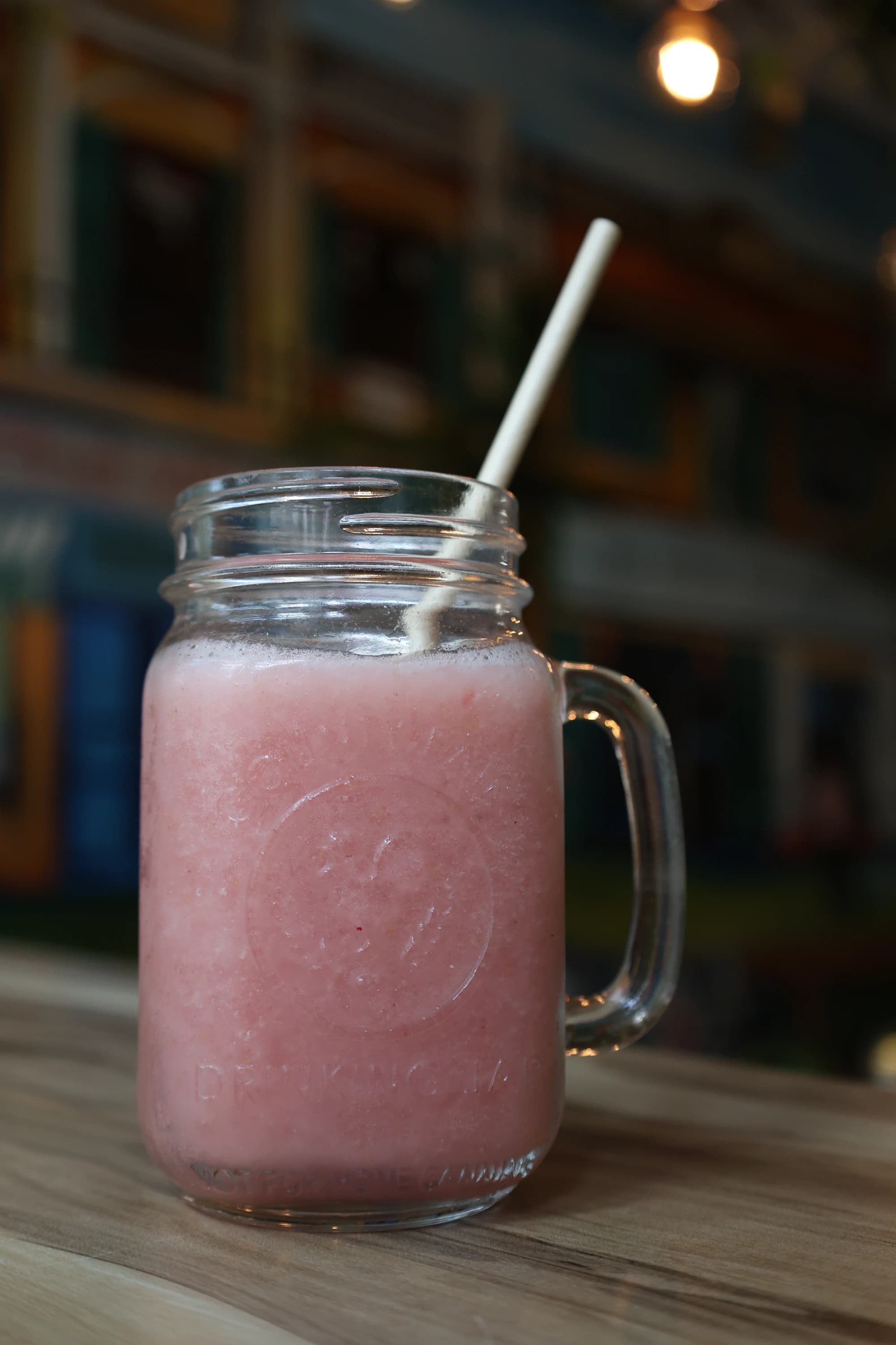 Detox fruit smoothies served in tall glasses